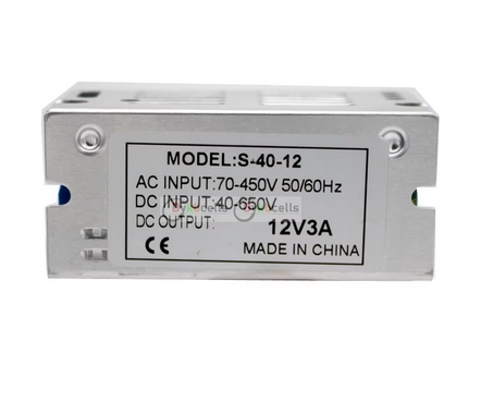Понижающий преобразователь напряжения AC DC 24-600V до DC 12V 24V 2A2